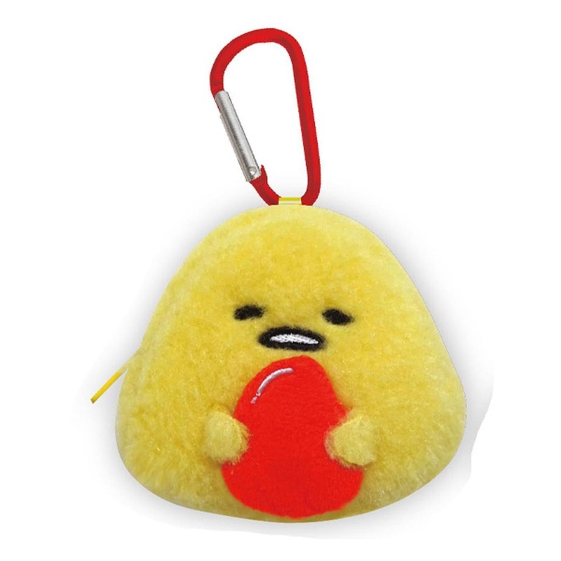 Kcompany Sanrio C Onigiri Carabiner Attached Coin Purse Gudetama