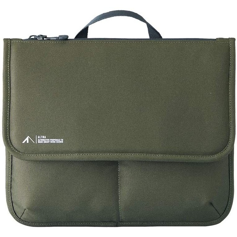 LIHIT LAB. ALTNA Flap Pouch M (Olive)