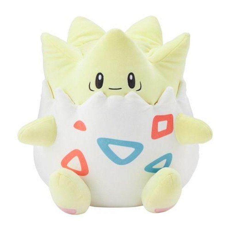 Pokemon Center Original Mega Big And Squidgy Plush Togepi