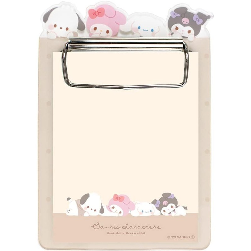 T’s Factory Sanrio Acrylic Binder Memo – Mocha Tone