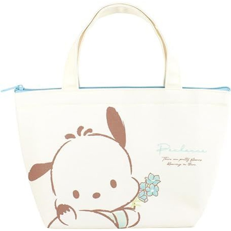 T’s Factory Sanrio Cold Insulated Canvas Lunch Bag – Pochacco