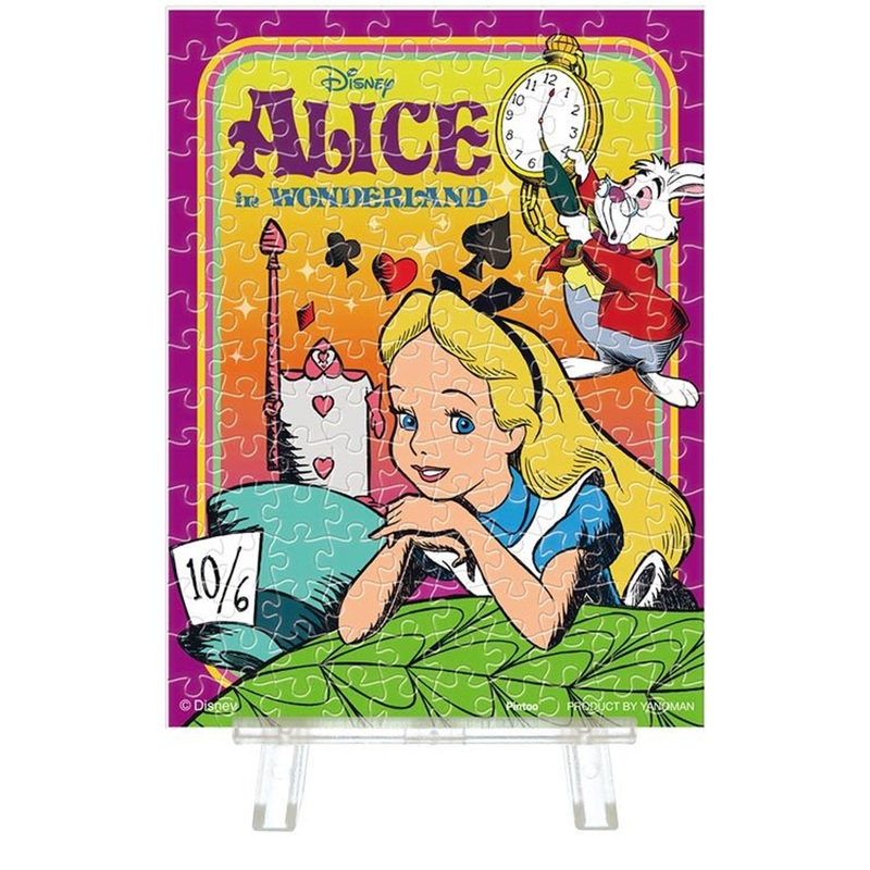 Yanoman 2308-19 Jigsaw Puzzle Disney Classics Alice in Wonderland (150 S-Pieces)