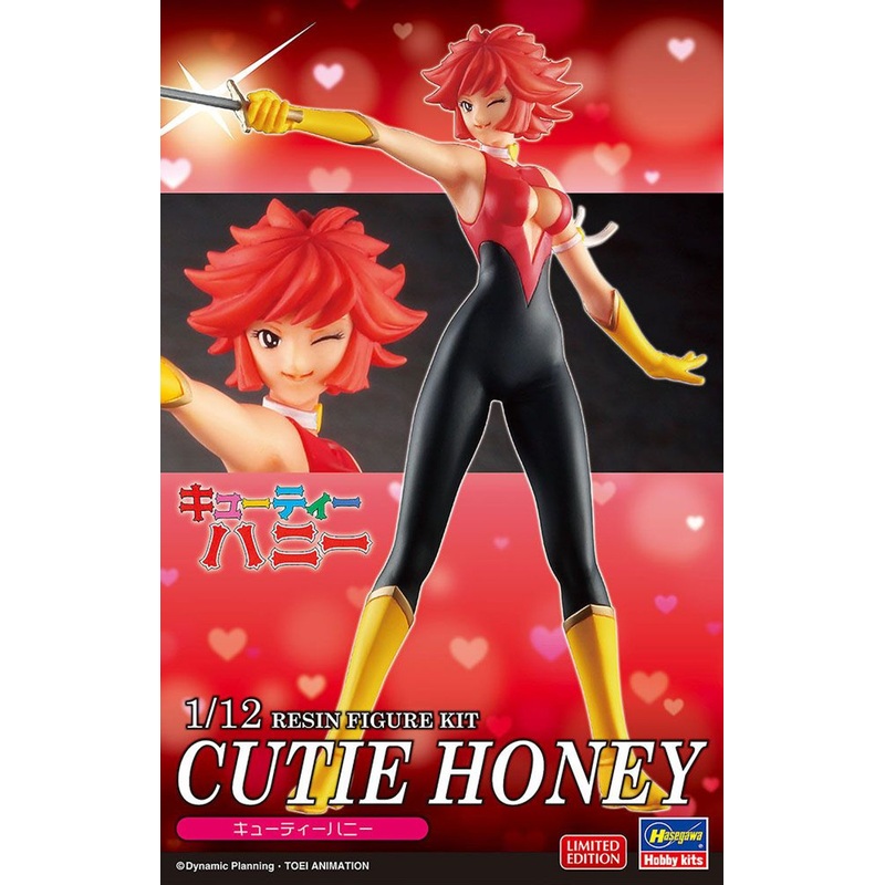 Hasegawa 1/12 Cutie Honey Figure Kit