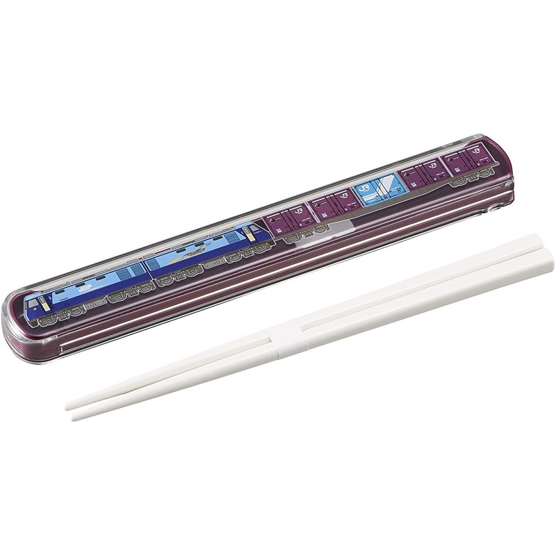 JR Freight Chopsticks with Slide Case (Burgundy)