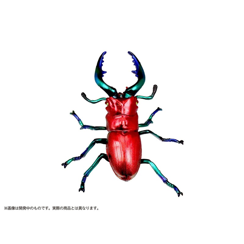 MIC Puripura Dream Museum – Stag Beetle Ruby Plastic Model