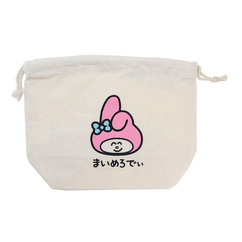 My Melody Drawstring Bag Drawing Person X Sanrio Characters