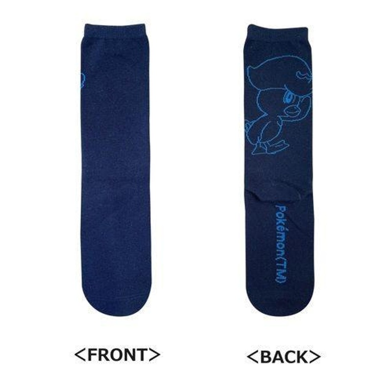 Pokemon Center Original High Socks Quaxly Black (23~25cm)