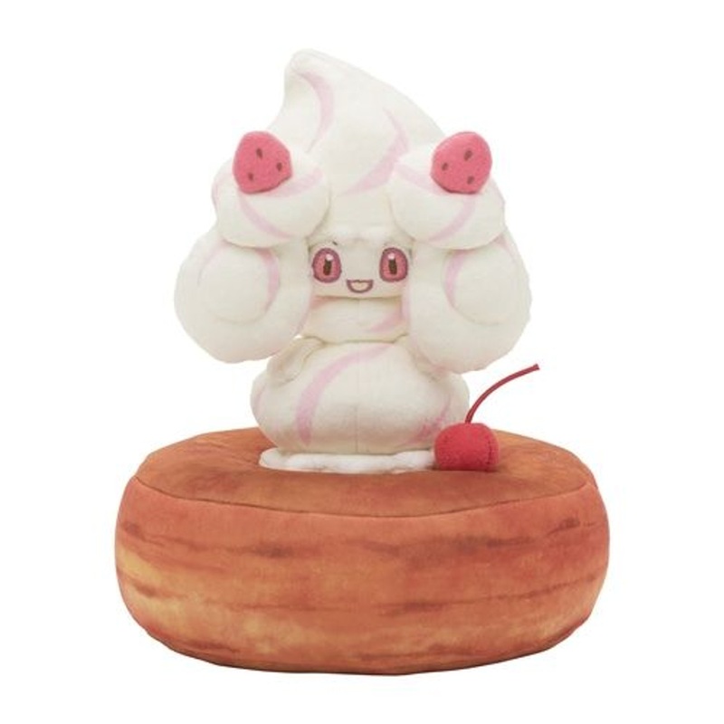 Pokemon Center Original Komeda Coffee Shop X Pokemon Center Nagoya Plush Alcremie Styled Like Shiro Noir