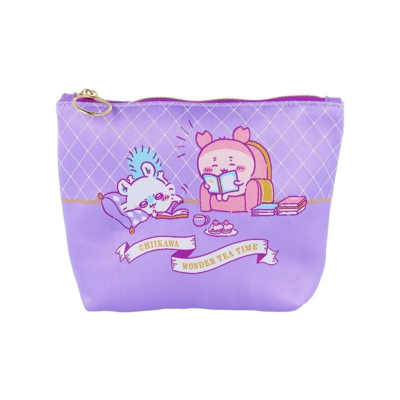 Repia Weave Pouch Chiikawa WT Tea Time B