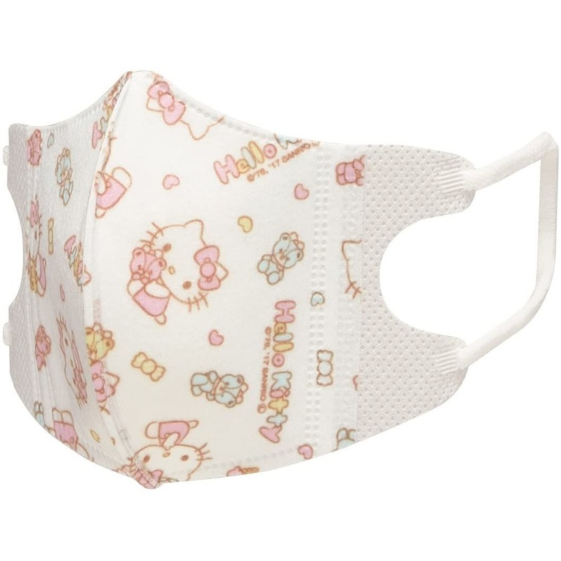 Skater Hello Kitty Mask for Baby (For Age 2-3) (5 pcs)