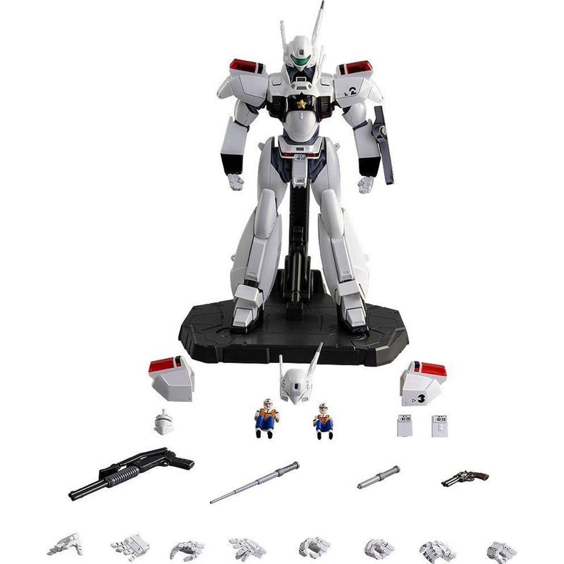 threezero ROBO-DOU Ingram Unit 2 + Unit 3 1/35 Compatible Action Figure Set (Mobile Police Patlabor)