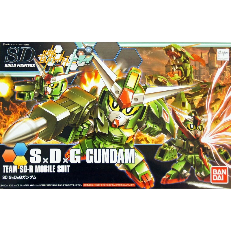 Bandai HGBF 1/144 S x D x G Gundam Plastic Model