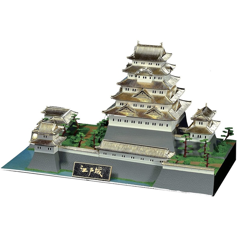 Doyusha DG4 Japanese Edo Castle DX Gold 1/350 Scale Plastic Model