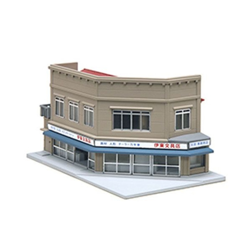 Kato 23-477 Corner Store with Signboard 2 (Left) (N scale)