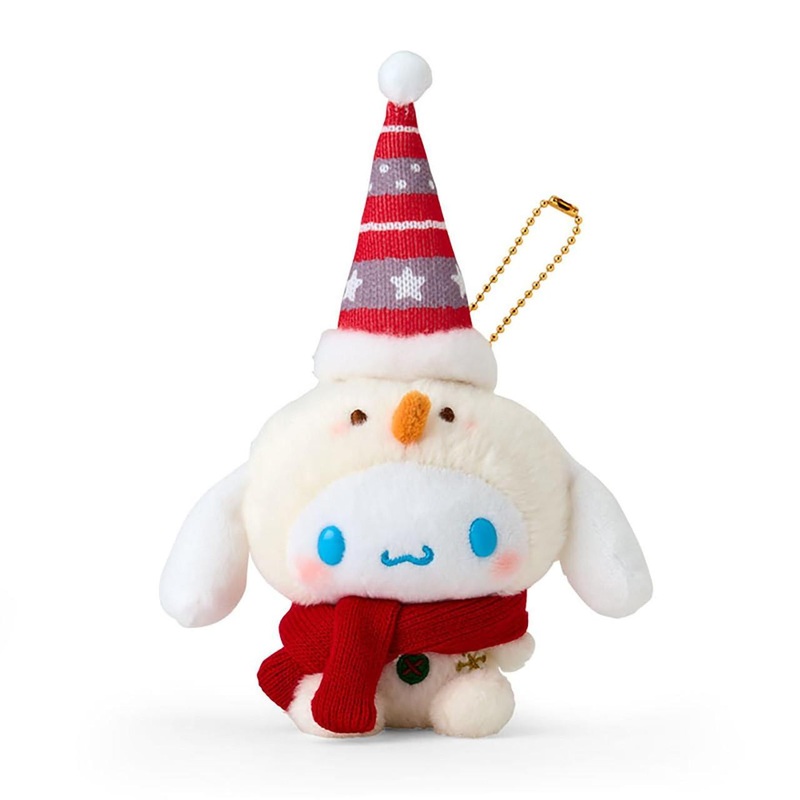 Sanrio Mascot Holder (Christmas) Cinnamoroll