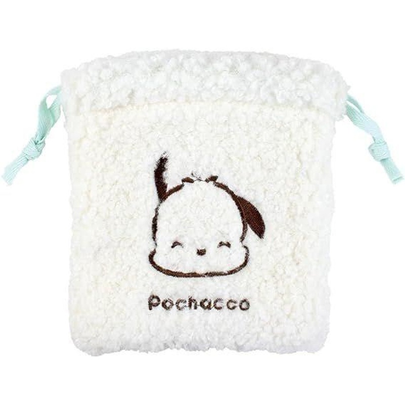 T’s Factory Sanrio Mini Boa Drawstring Pochacco