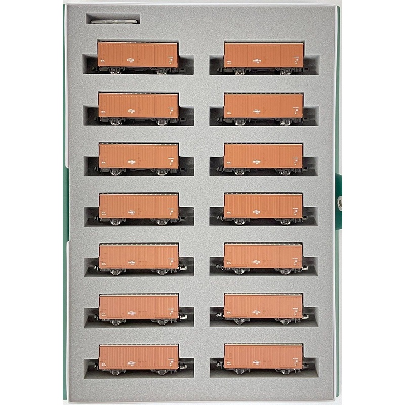 Kato 10-1738 Freight Car WAMU 80000 (280000) 14 Cars Set (N scale)