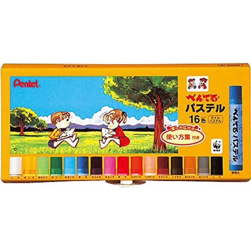 Pentel Pastel 16 Color Set