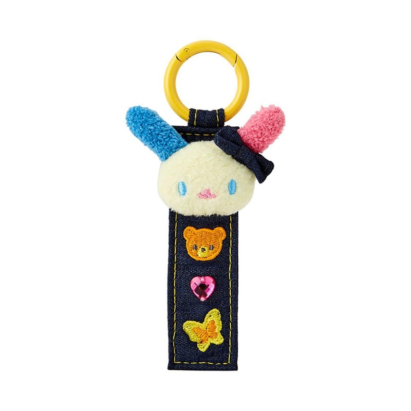 Sanrio Other Tag Keychain (Denim Patch) Usahana