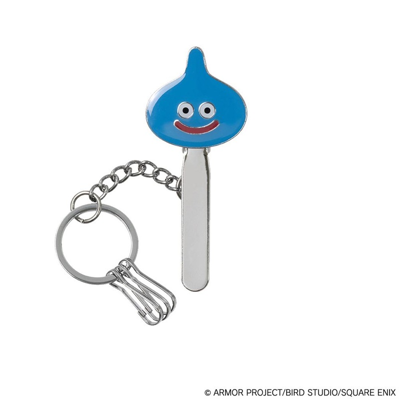 Square Enix Dragon Quest Smile Slime Keychain w/Clip Slime