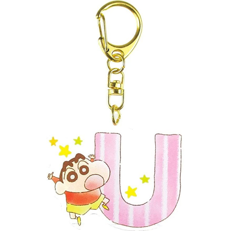 T’s Factory Crayon Shin-chan Initial Acrylic Keychain U