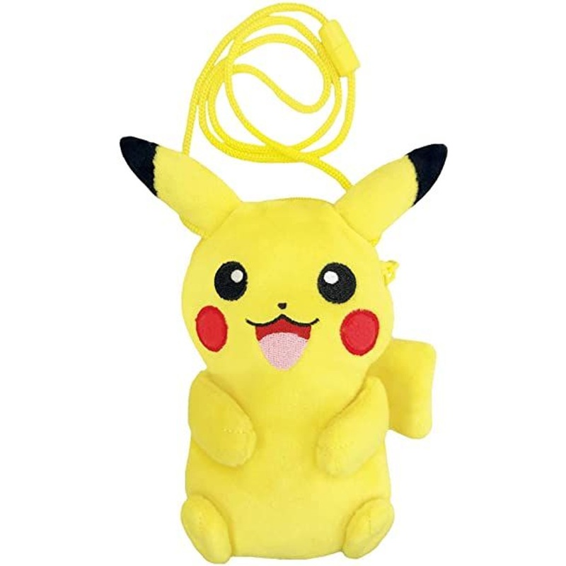Unique730 Pokemon Plush Neck Pouch Pikachu