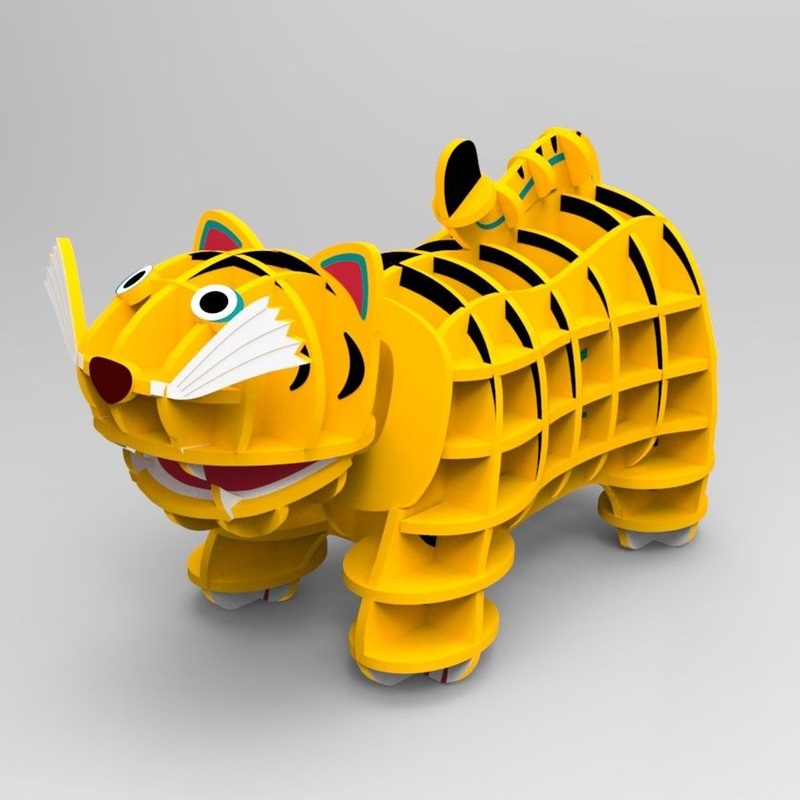 A-zone Paper Art si-gu-mi Plus Tiger