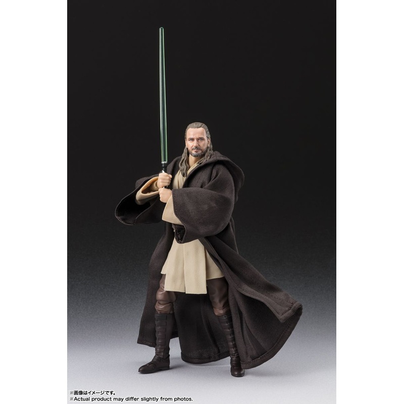 Bandai S.H. Figuarts Qui-Gon Jinn Figure (Star Wars: Episode I – The Phantom Menace)