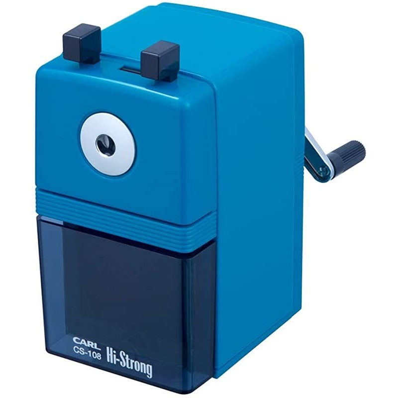 CARL Desktop Pencil Sharpener High Strong Light Blue