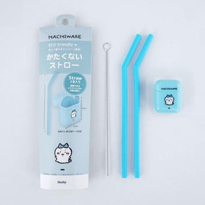 Chiikawa Not Hard Straw (Hachiware)