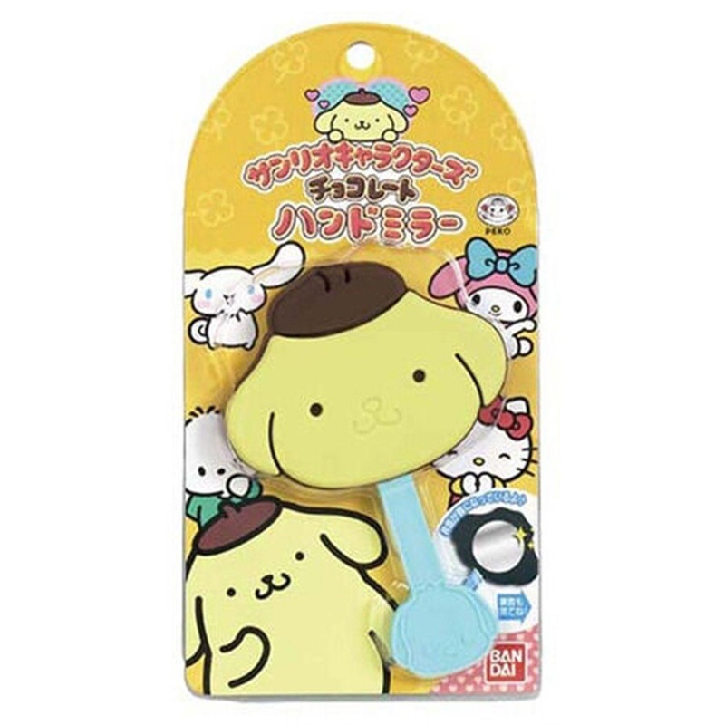 HASEPRO Sanrio Chocolate Hand Mirror Pompompurin