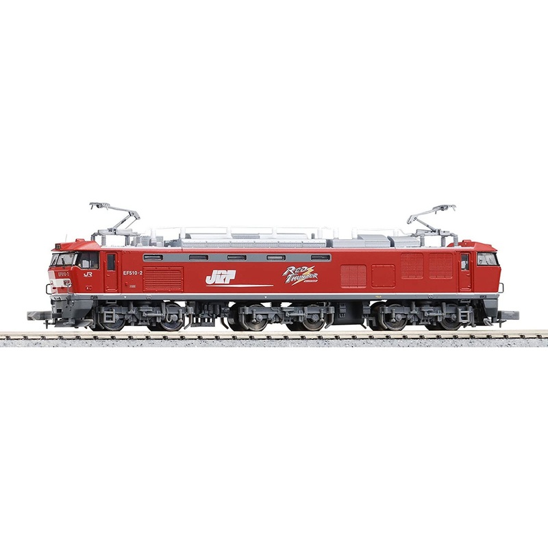 Microace A1161 Electric Locomotive EF510-2 (ECO-POWER Red Thunder) (N Scale)