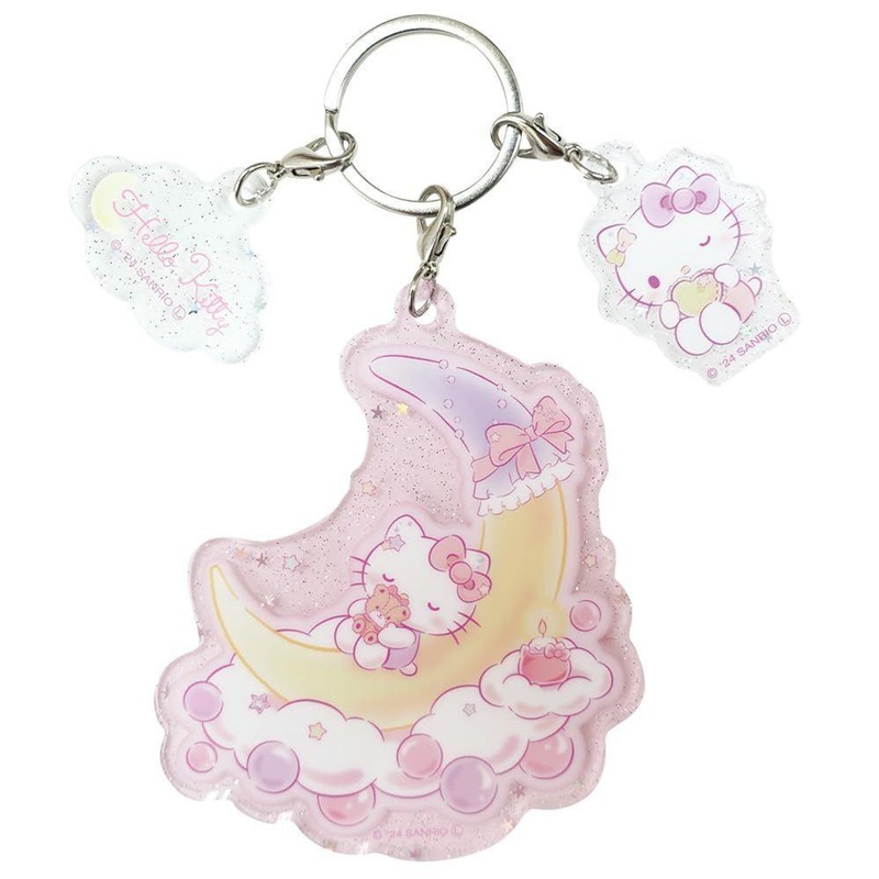 OST Sanrio C Peacefully Sleeping Three-Linked Charm Hello Kitty