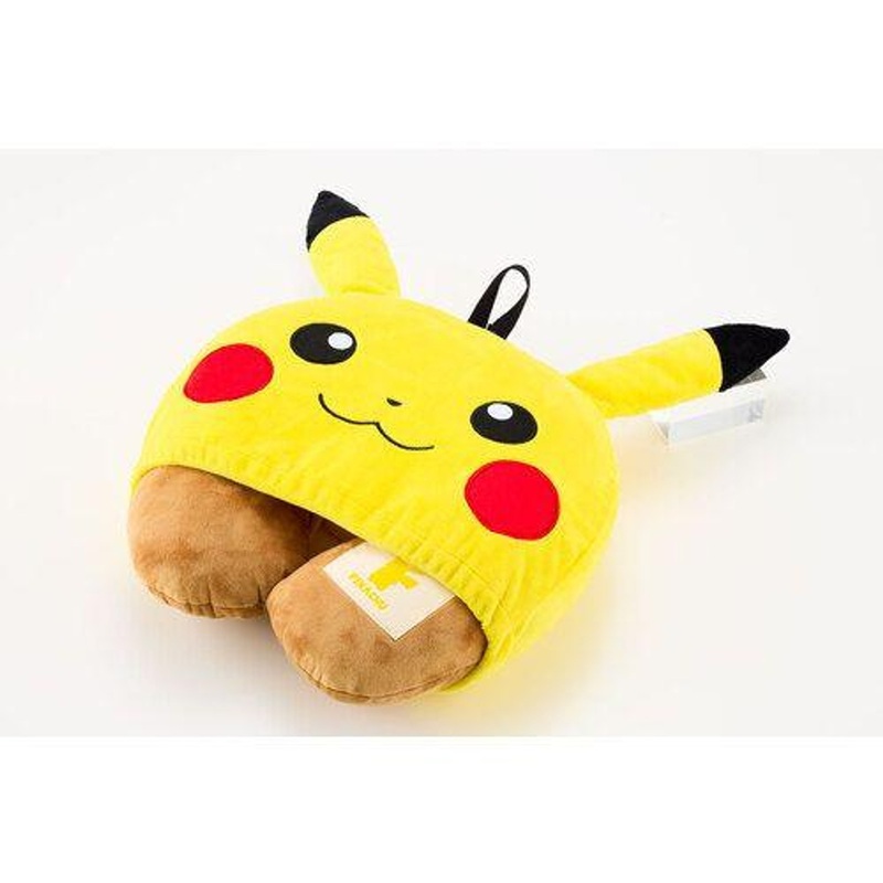 Pokemon Center Hooded Neck Pillow Pikachu