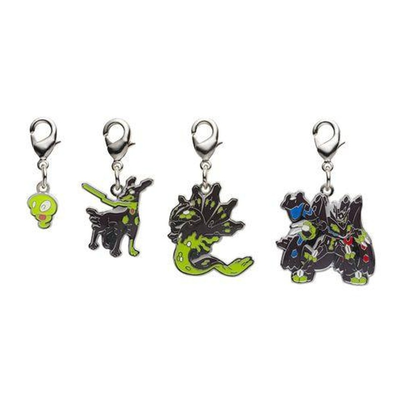 Pokemon Center Original Nationwide Pokedex Metal Charm Set – Zygarde (718)