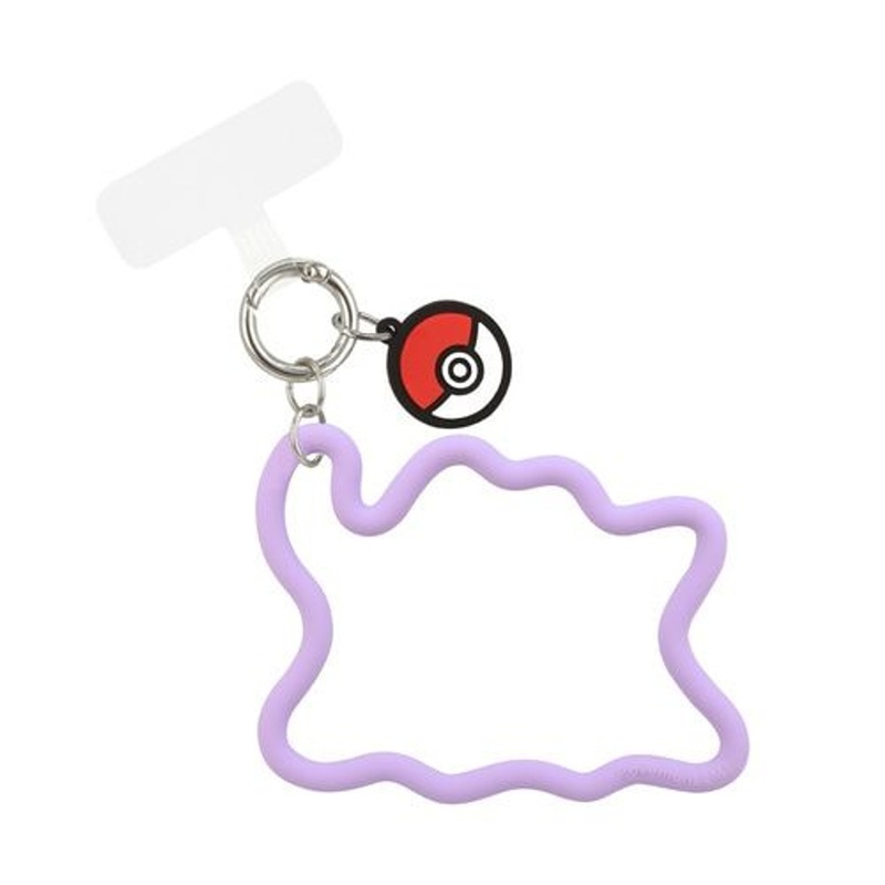 Pokemon Center Original Smartphone Ring Silicone Bracelet Ditto