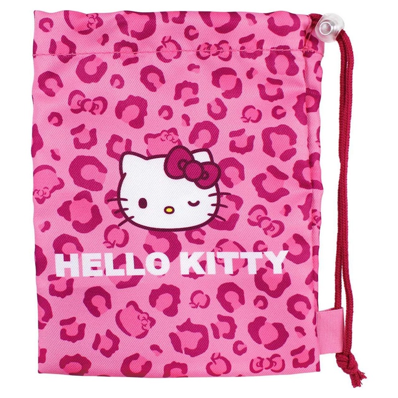 T’s Factory Drawstring Bag In The Style Of A Sanrio Shopper Hello Kitty