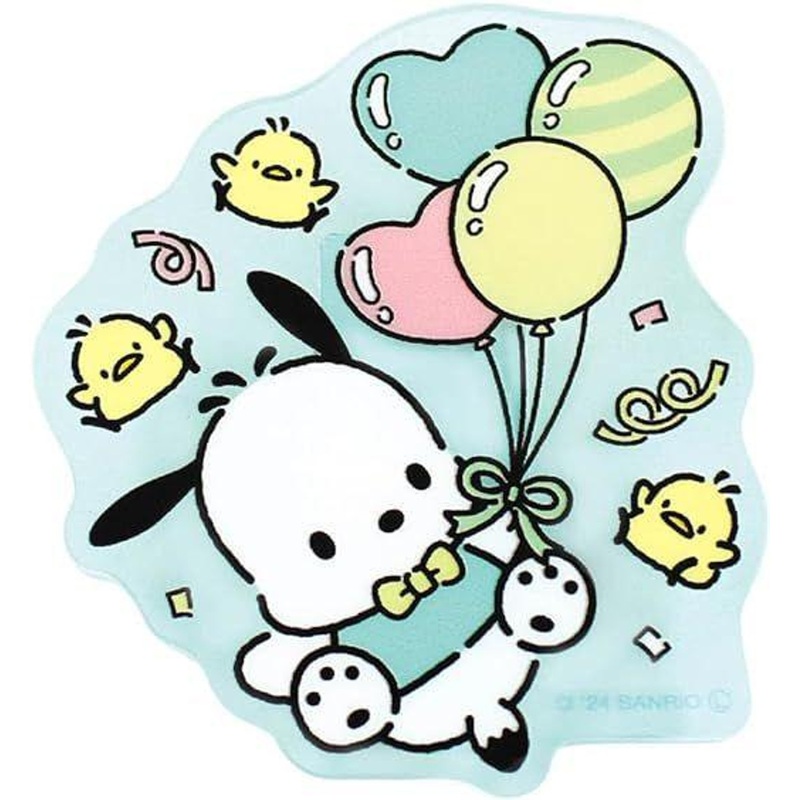 T’s Factory Sanrio Acrylic Clip Pochacco Party/Balloon
