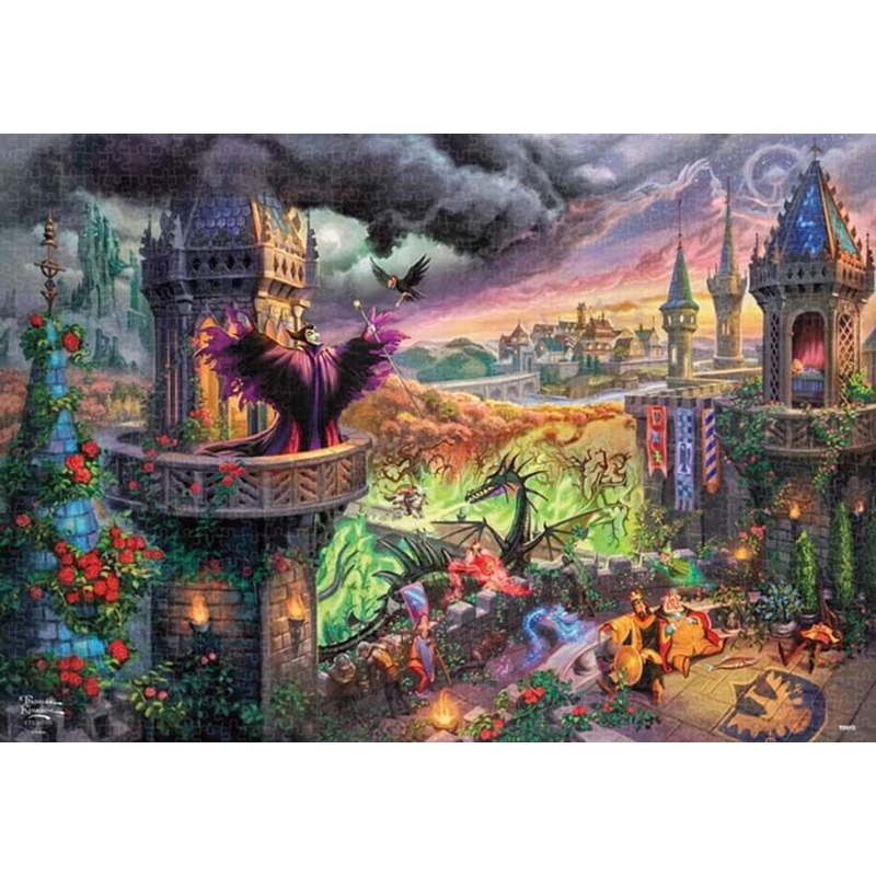 Tenyo Jigsaw Puzzle Disney Maleficent (1000 Pieces)