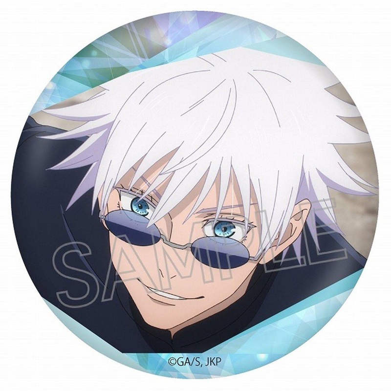TwinCre Jujutsu Kaisen Sparkling Can Badge Satoru Gojo A