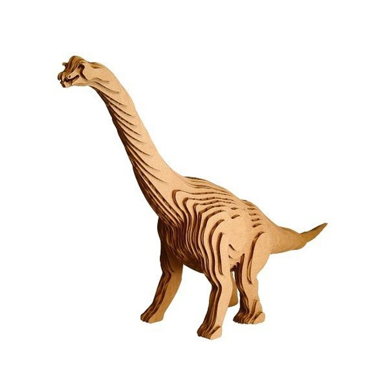 KJC Edison Toy Contamo Paper Craft Brachiosaurus (L)