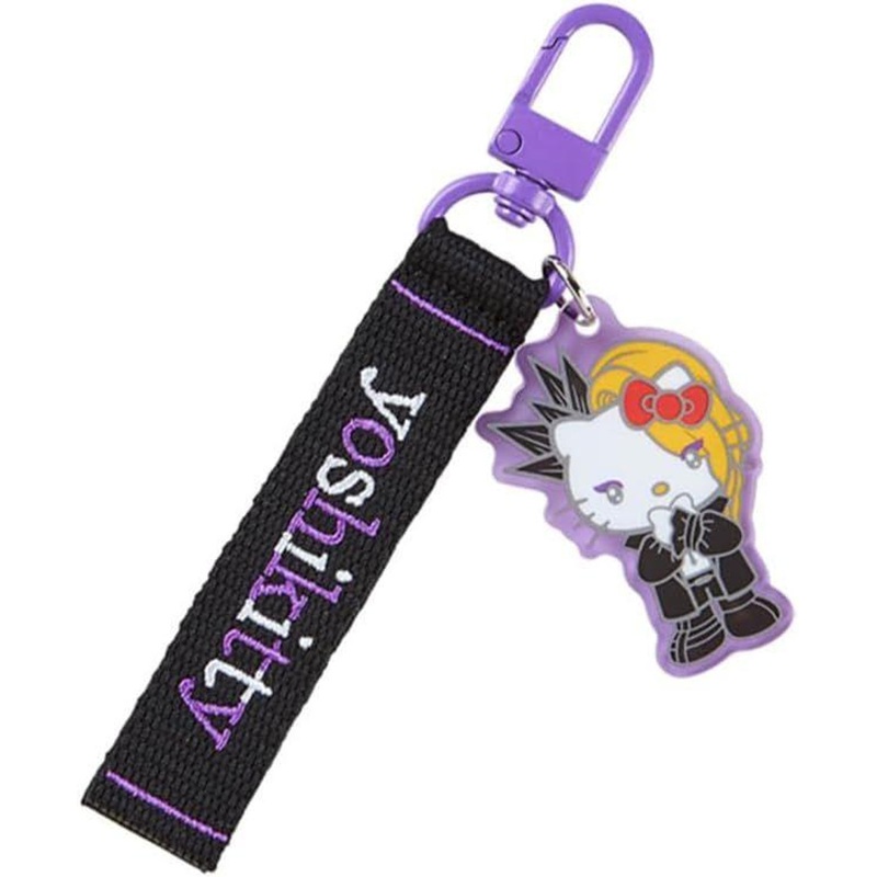 Sanrio Embroidery Tag Keychain Yoshikitty