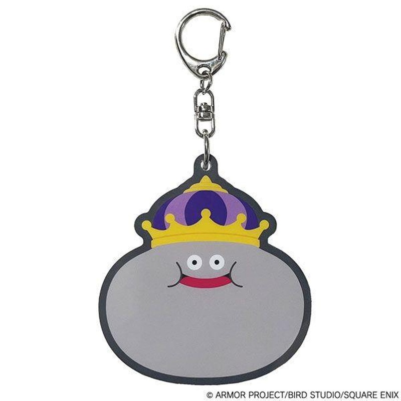 Square Enix Smile Slime Shaker Keychain Metal King & Metaly
