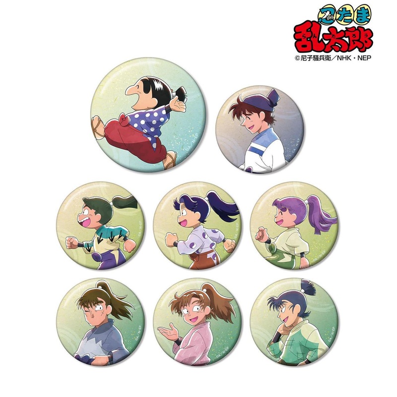 arma bianca Nintama Rantaro Badge Collection Ver. B 8pcs Box