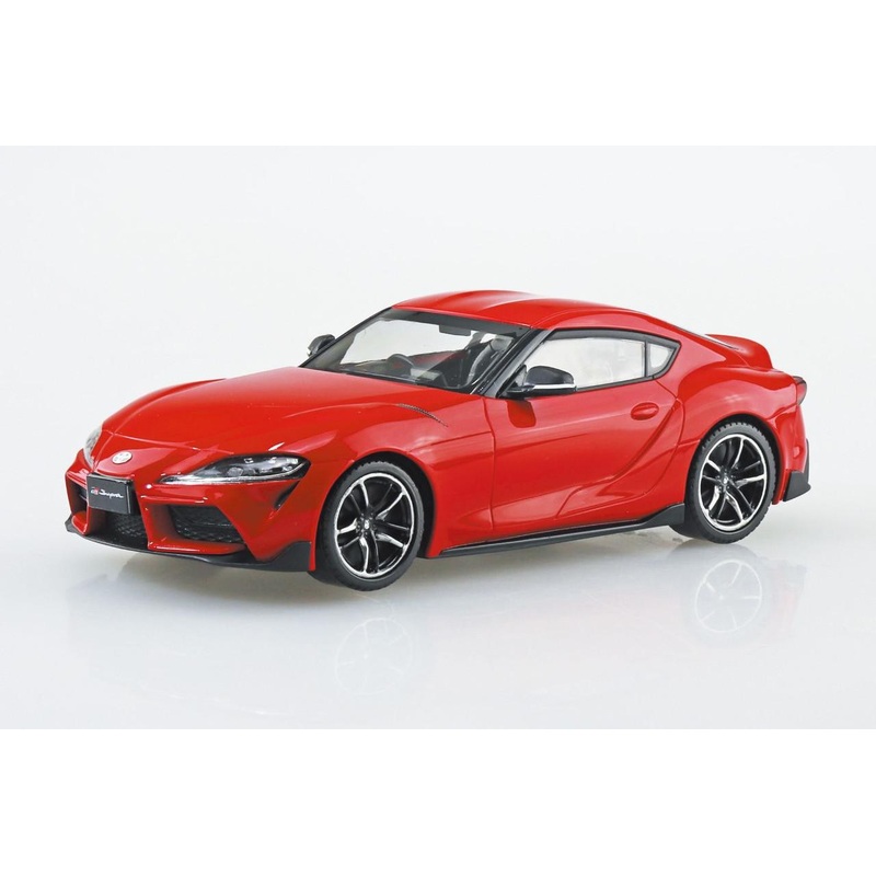 Aoshima RakuPla Snap Kit No.13-PR Toyota GR Supra 2019 (Prominence Red) Plastic Model