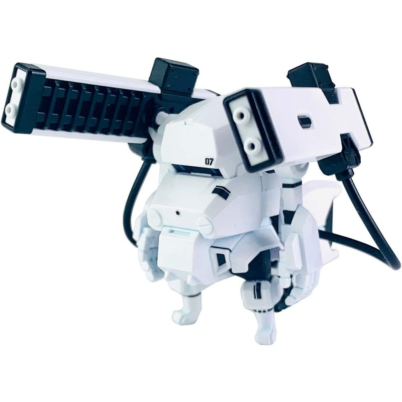 Cavico Choipla 1/72 JGSDF Type07 ll Rail Gun Tank ‘Nacchin’ Pure White Plastic Model