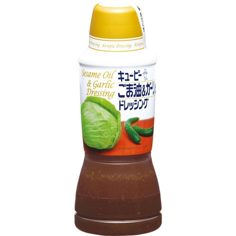 Kewpie Sesame Oil & Garlic Dressing 380Ml