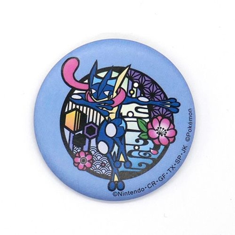 Pokemon Center Original Japanese Paper Tin Badge Greninja