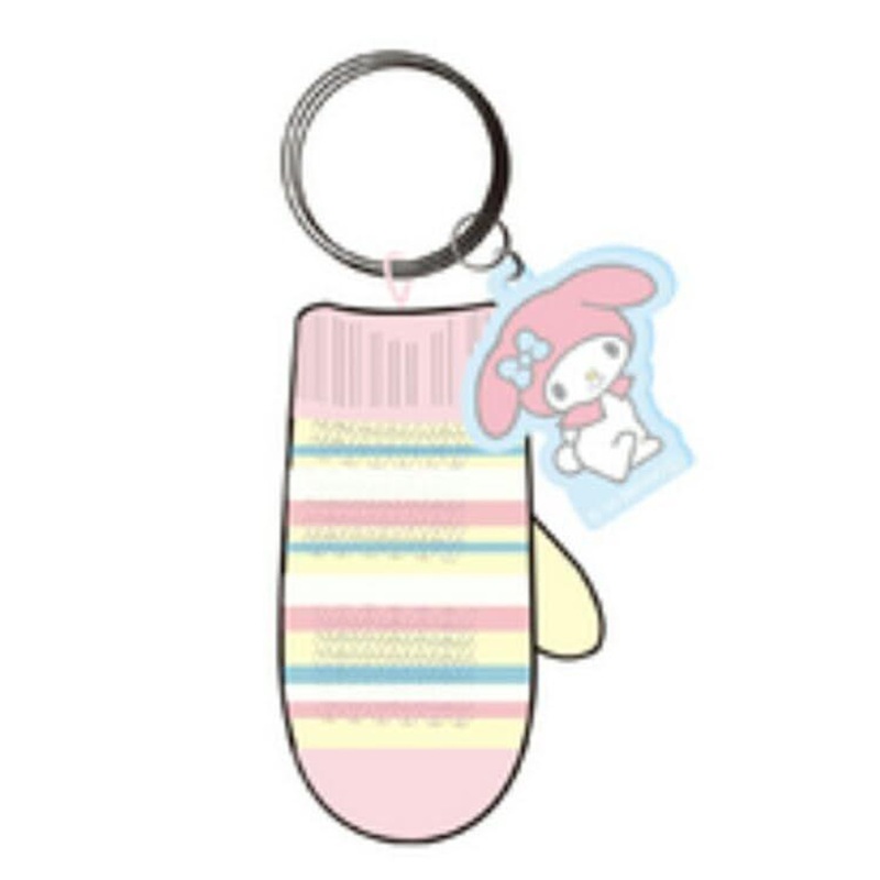 Sanrio C Miniature Knit Charm Mitten My Melody