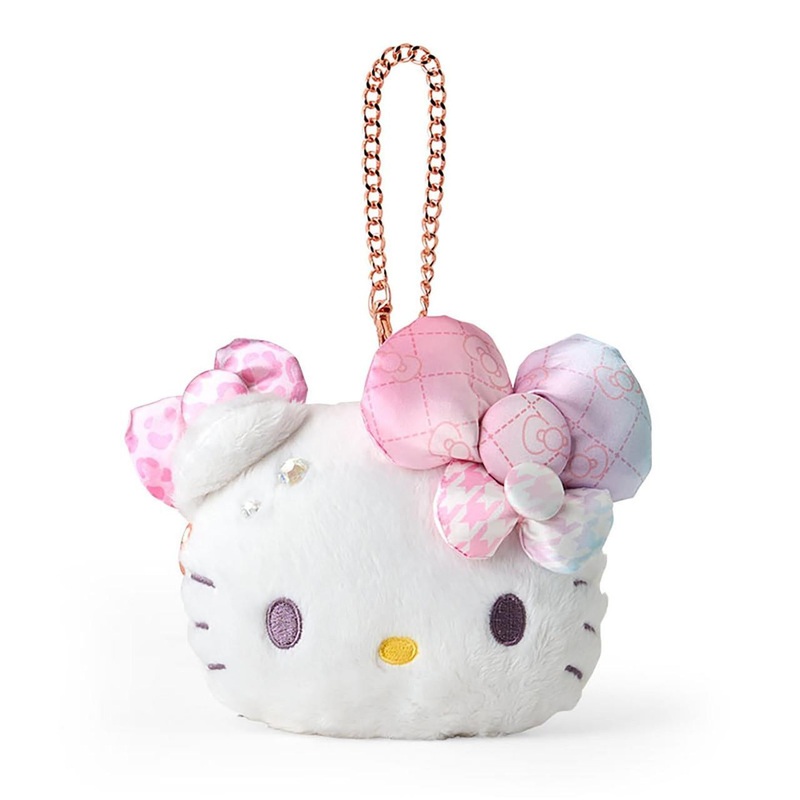 Sanrio Hello Kitty Face-Shaped Pass Case (50th The Fashionable Ribbons Birthday) 265683
